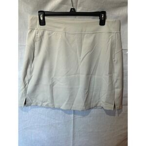 B Cool Women's Athletic Skirt Shorts Beige Size Medium Golf Tennis Casual